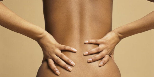 Ovarios sin dolor en fuerte regla los